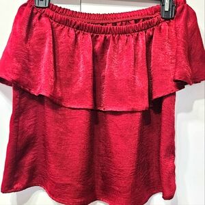 Urban Outfitters Red Blouse Size S-P